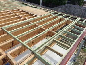 Timber frame works at Balgowlah