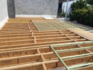 Timber frame works at Balgowlah