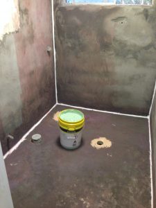 Unit renovation including bathroom at Merrylands